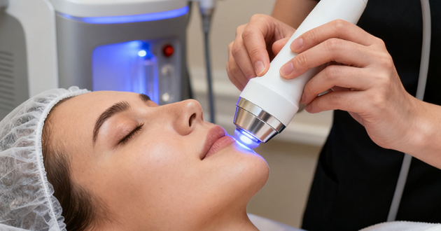 hydrodermabrasion device